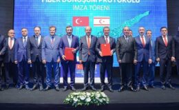 KKTC’nin fiber altyapısı için imzalar atıldı